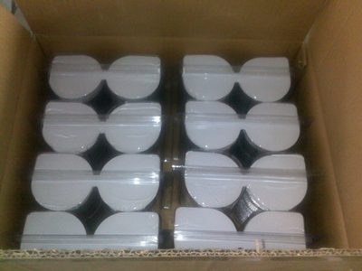 Packed in plastic cartons